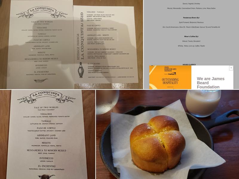Mixtli Menu