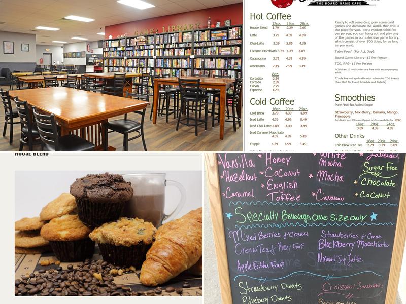 Java Game Haus Cafe Menu