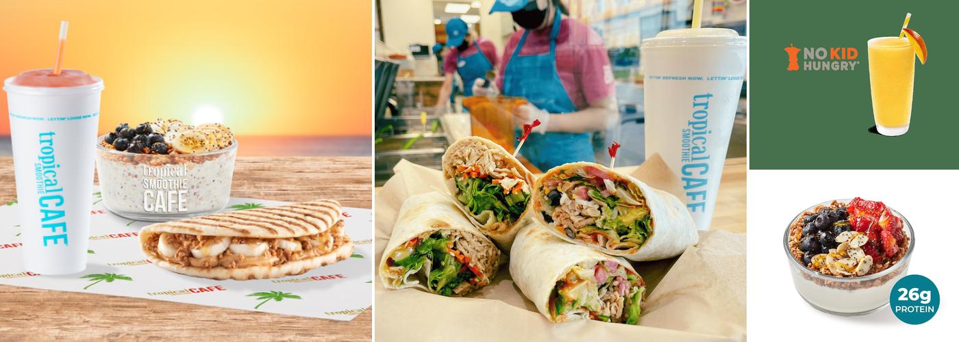 Tropical Smoothie Cafe Menu