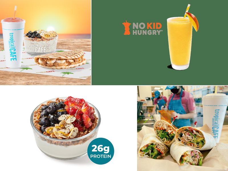 Tropical Smoothie Cafe Menu