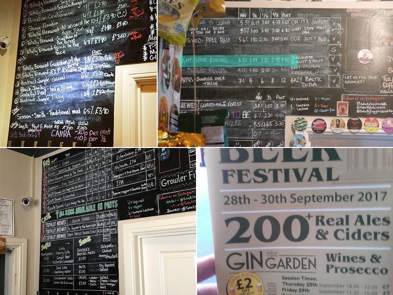 Totally Tapped - Craft beer specialist Menu