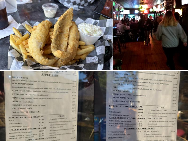 Dillinger's Pub Menu