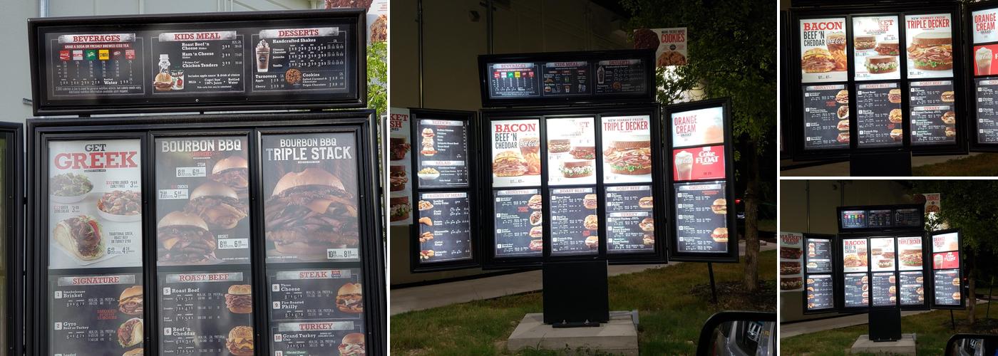 Arby's Menu