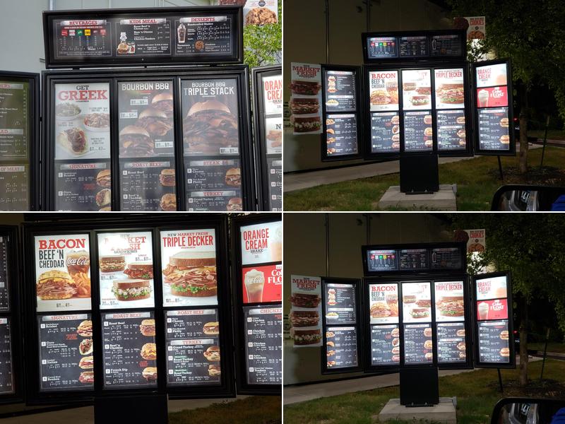 Arby's Menu