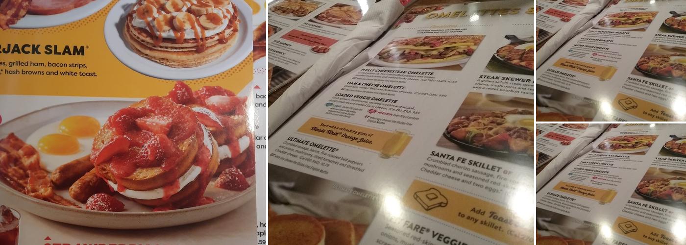 Denny's Menu