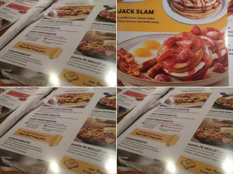 Denny's Menu