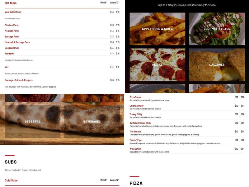 D&LP Subs Menu