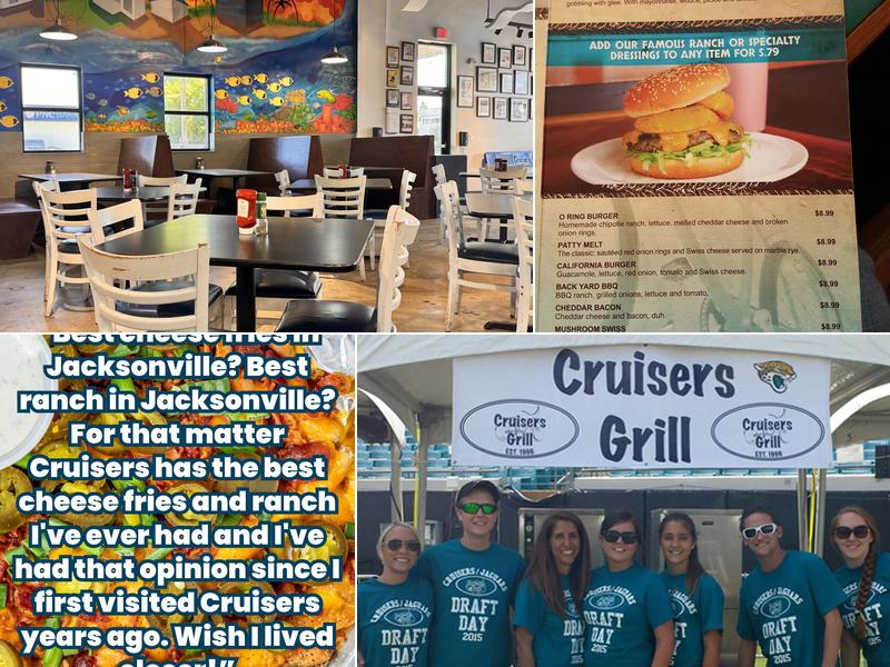 Cruisers Grill Menu