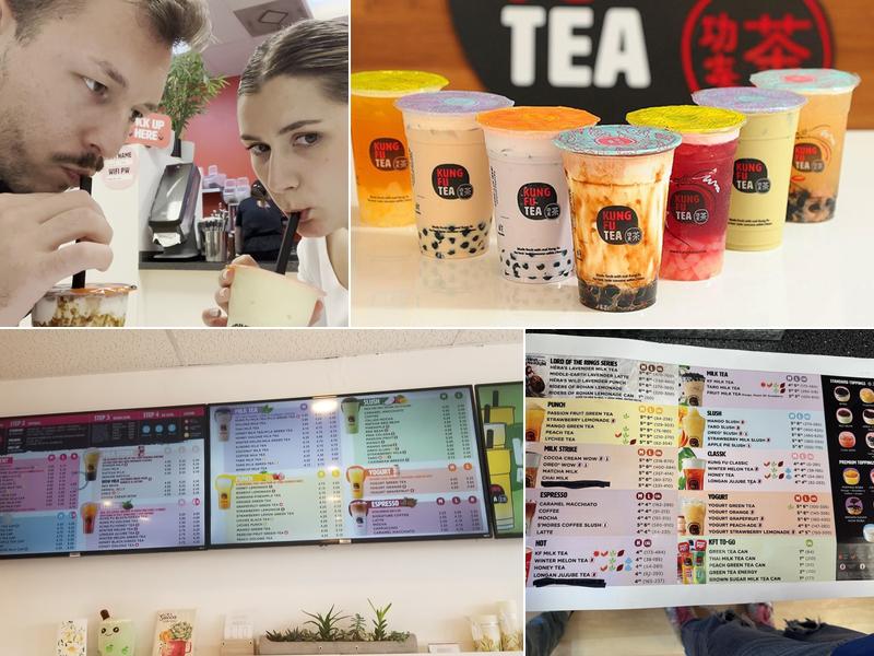 Kung Fu Tea Menu