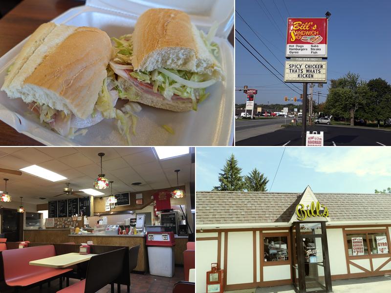 Bills sandwich shop 1824 W State St #1244, New Castle