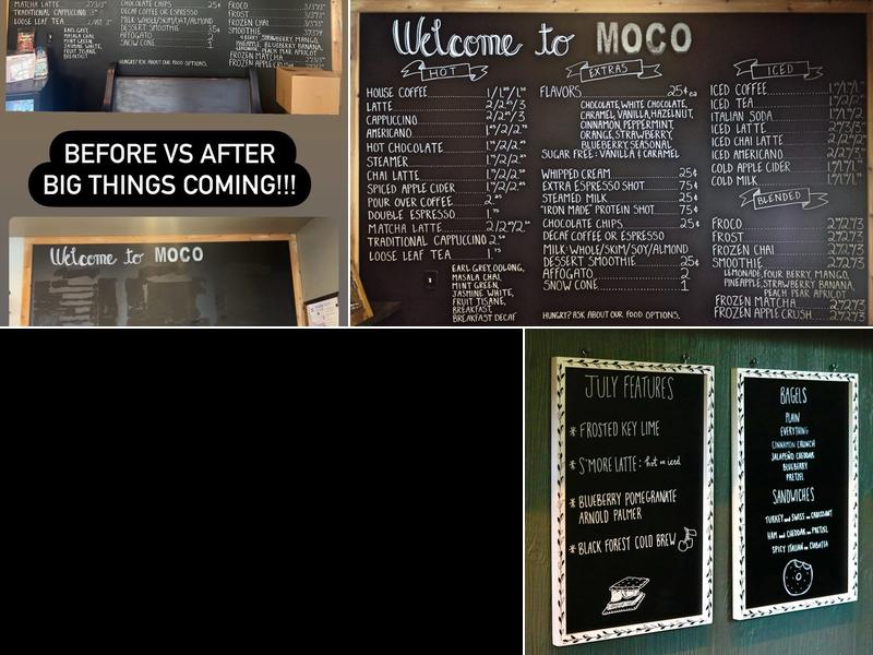 Mohawk Coffee House Menu