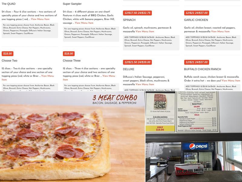 Westgate Pizza Company - Boardman Menu