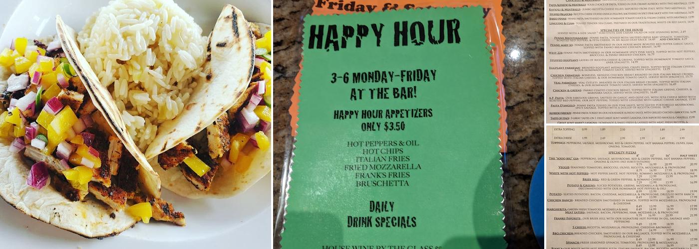 Giangelo's Pizzeria Italian Restaurant & Bar Menu