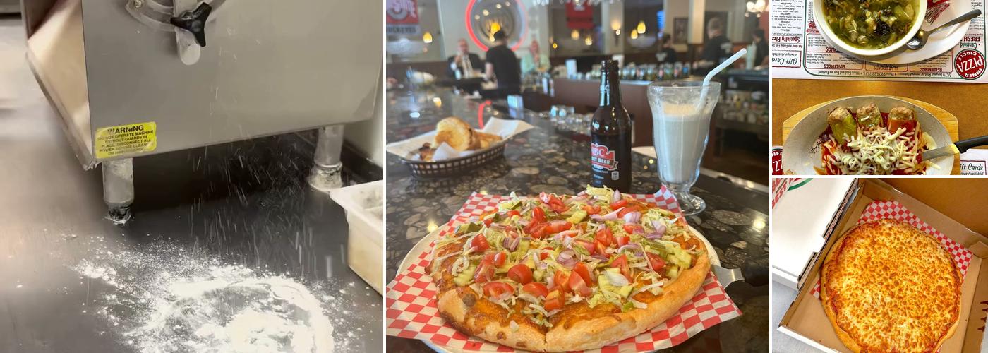 Inner Circle Pizza Canfield Menu