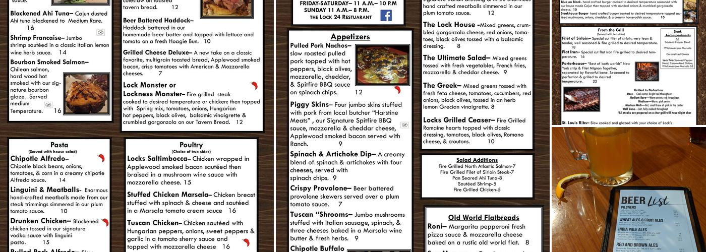 thelock24.com Menu