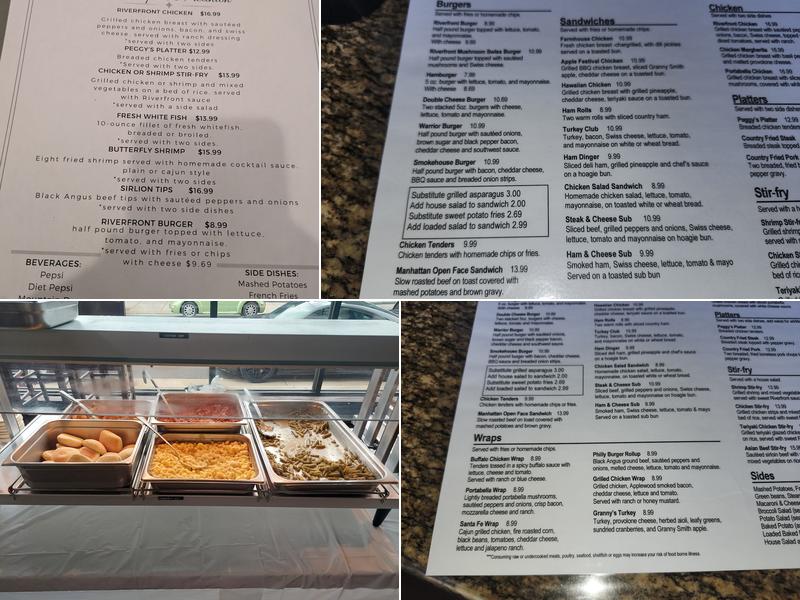 Riverfront Cafe Menu