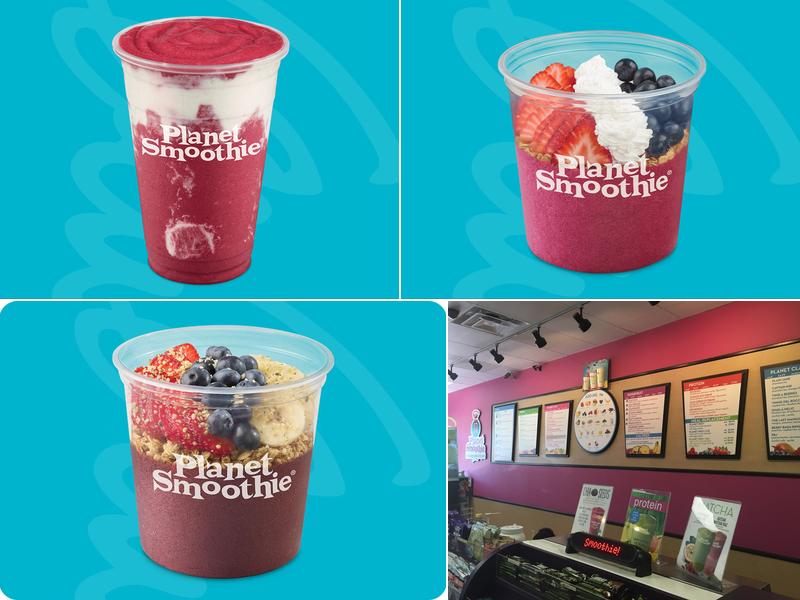 Planet Smoothie Menu