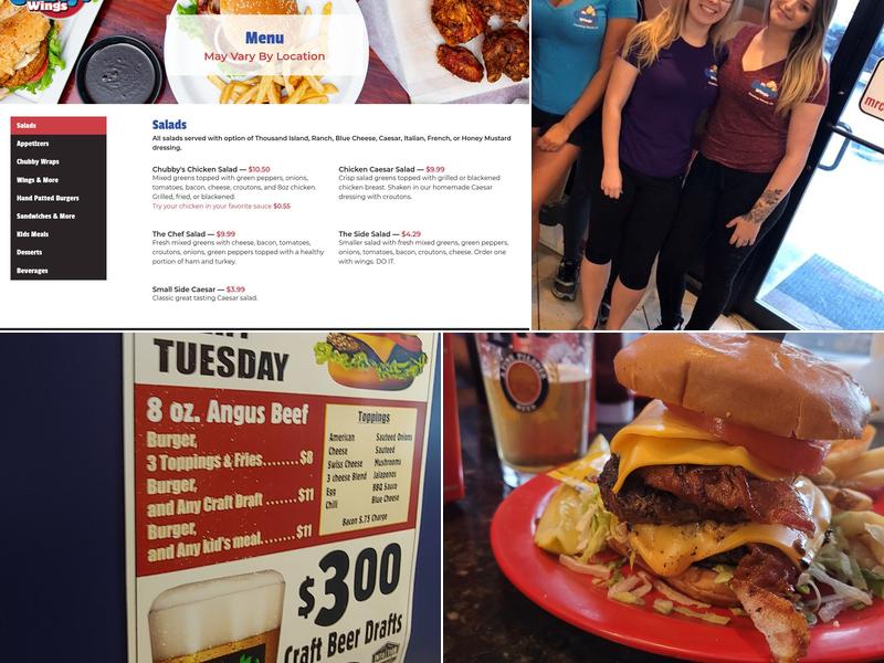 Mr Chubbys - Fleming Island Menu