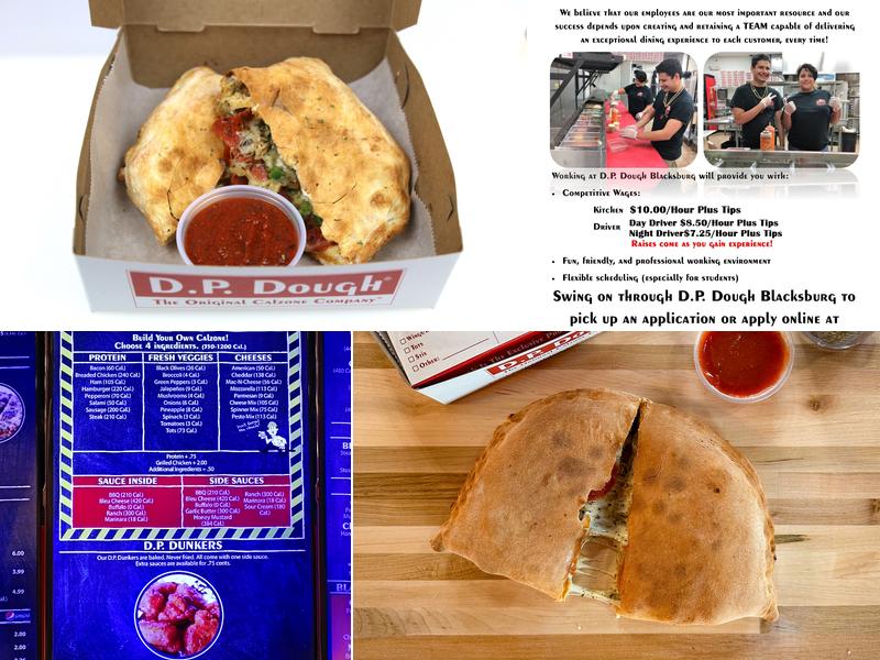 D.P. Dough Menu