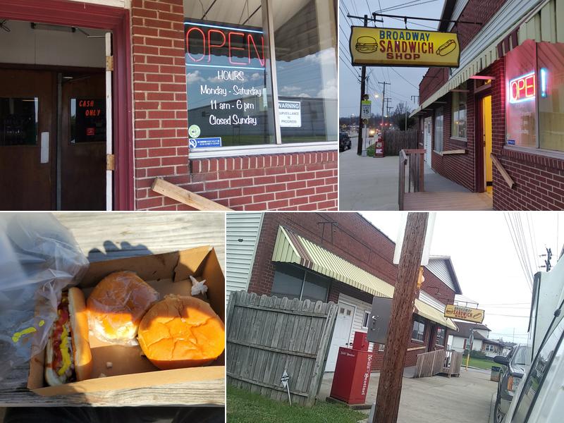 Broadway Sandwich Shop 600 Broadway Ave, Parkersburg