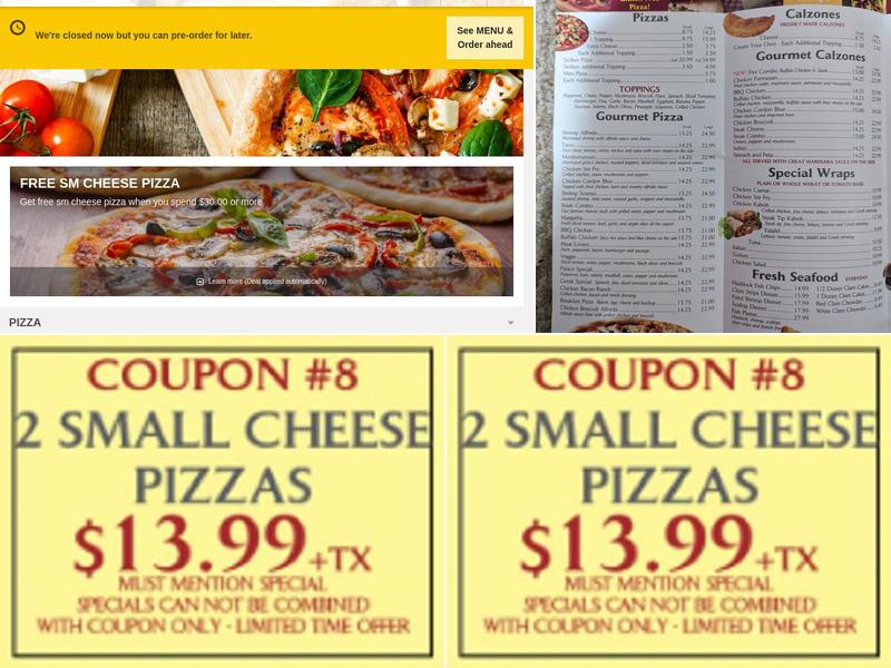 Park Ave Pizza Woonsocket Menu