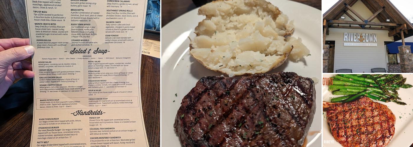 River Town Grill Menu