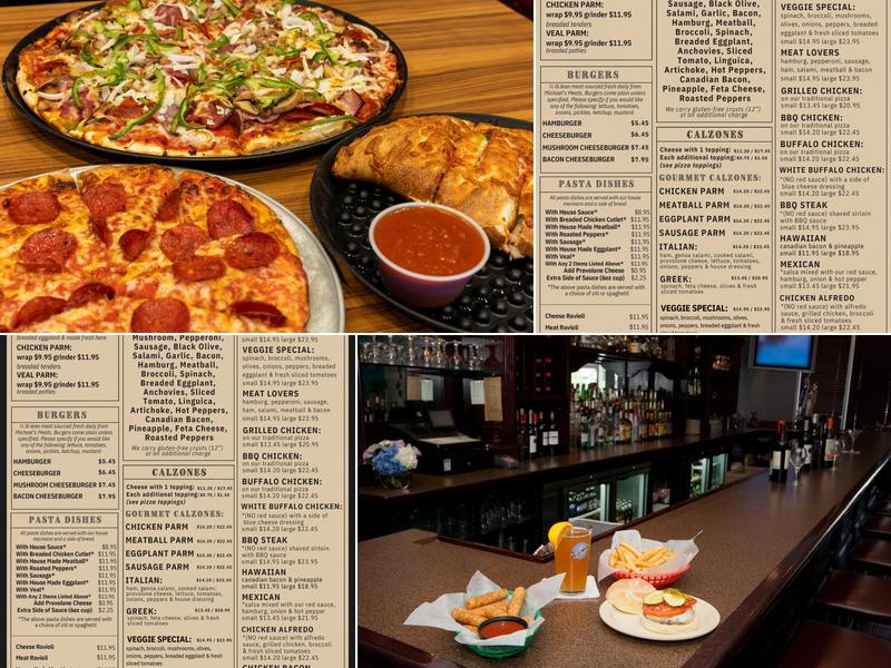 Cumberland House of Pizza Menu