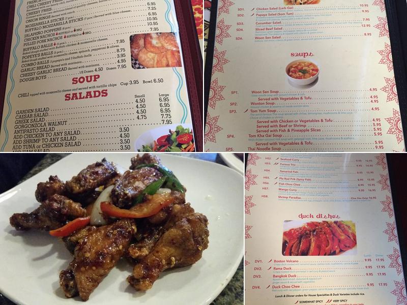 Twin River Pizza Menu