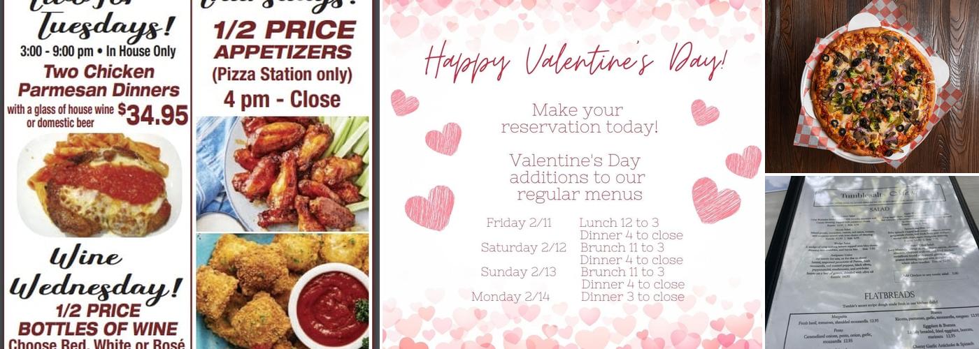 Tumblesalts Café Menu