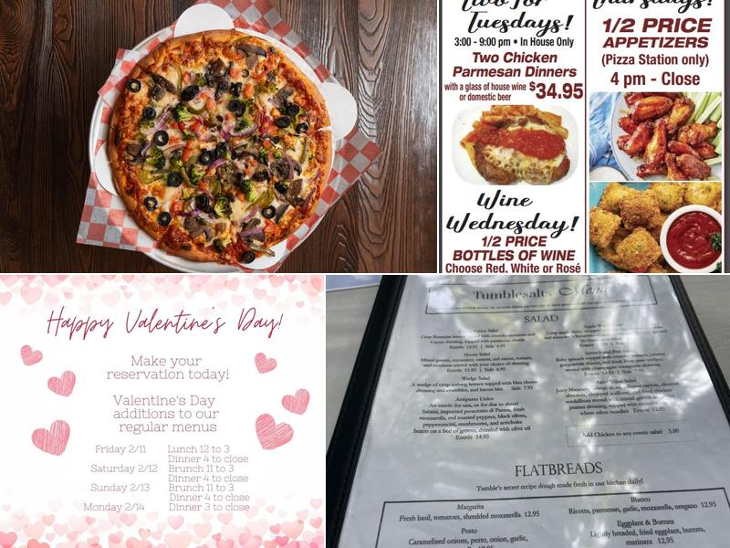 Tumblesalts Café Menu