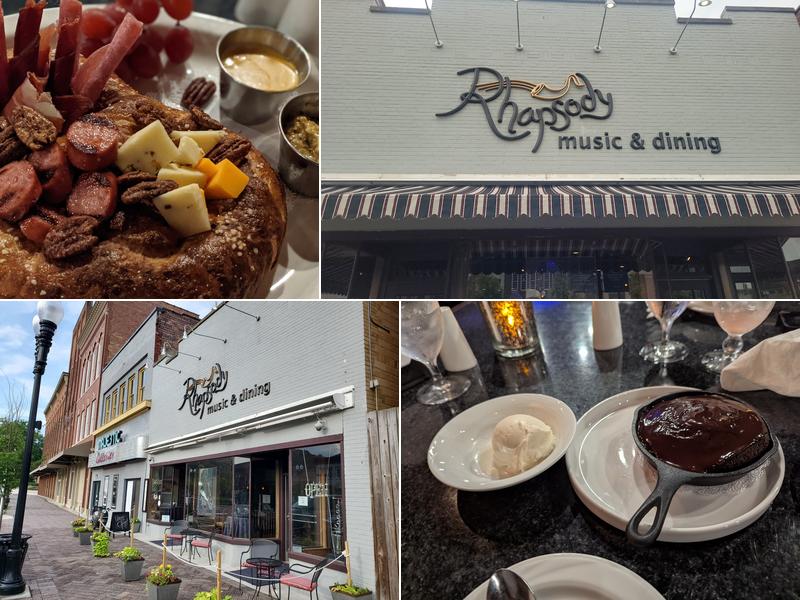 Rhapsody Restaurant 18 Public Square, Nelsonville