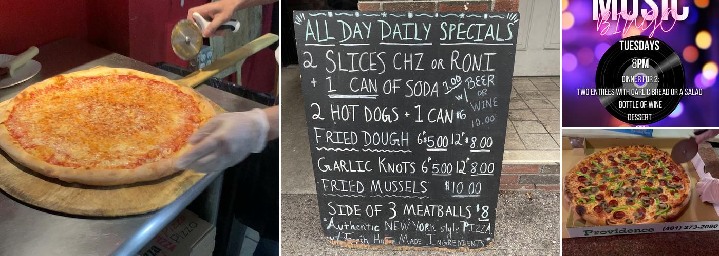 Napolitano's Brooklyn Pizza Menu