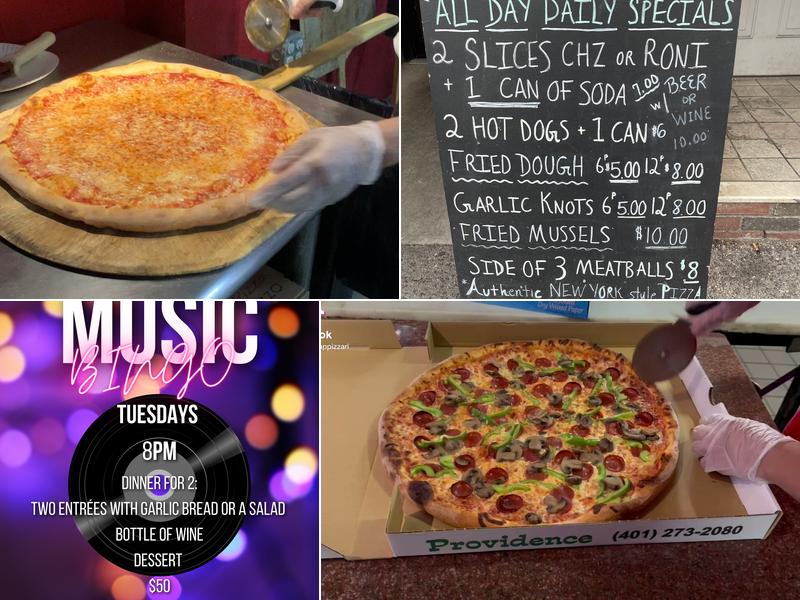 Napolitano's Brooklyn Pizza Menu