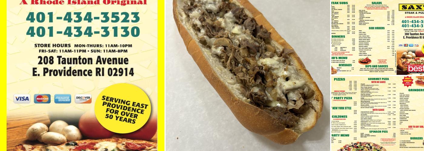 Sax's Steak & Pizza Menu