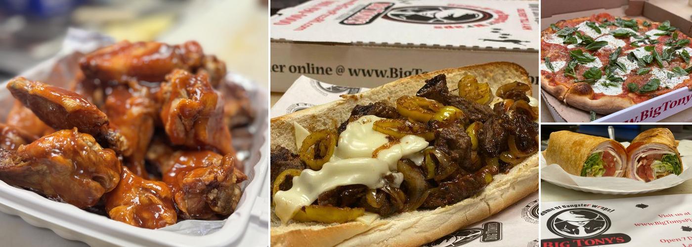 Big Tony's Pizza Menu