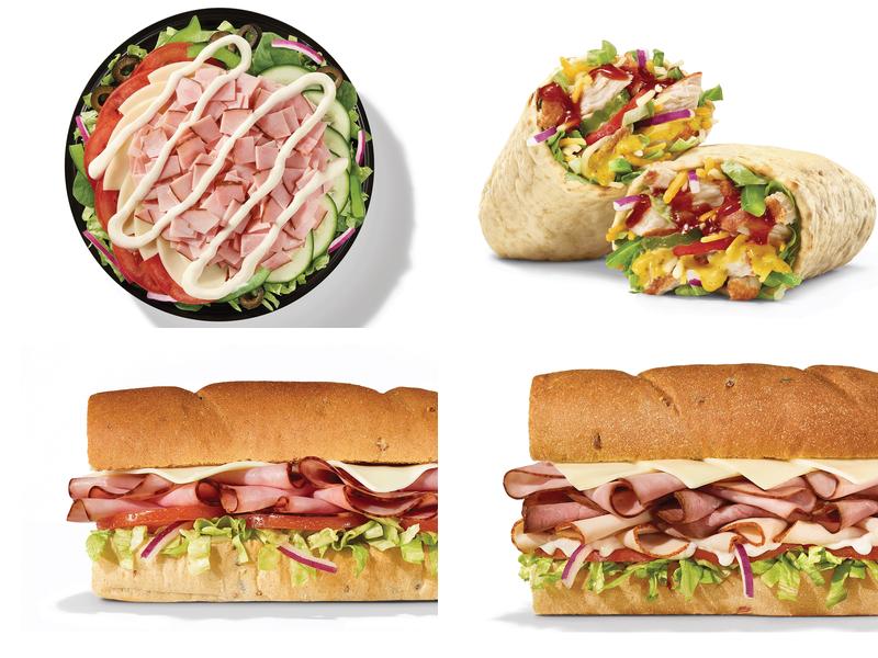 Subway Menu