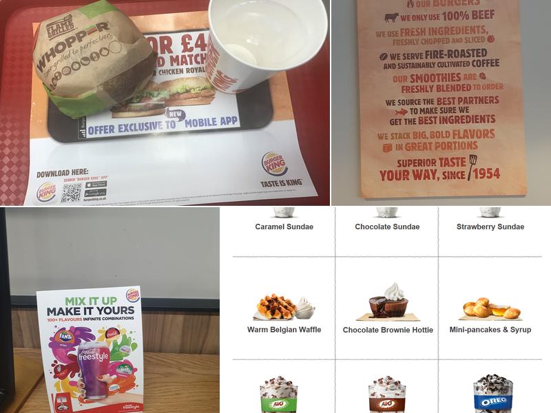 Burger King Menu