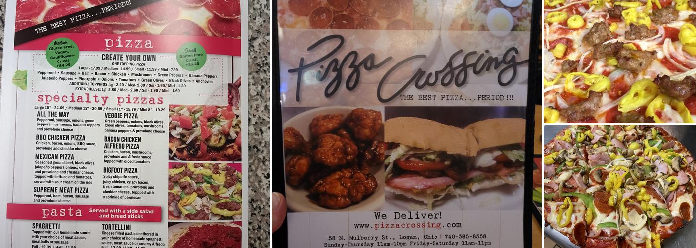 Pizza Crossing Logan (HOCKING HILLS) Menu