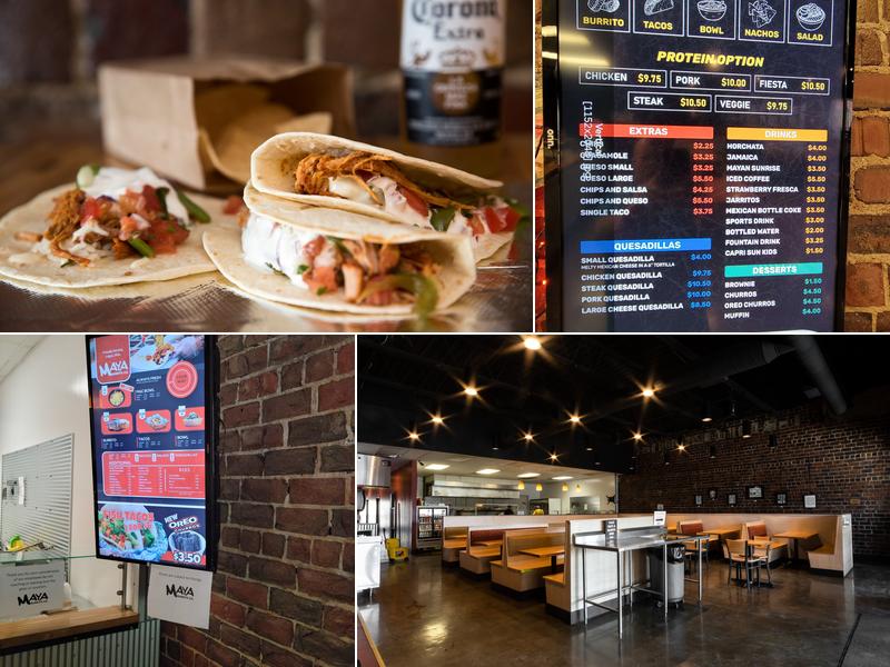 Maya Burrito Co. Menu