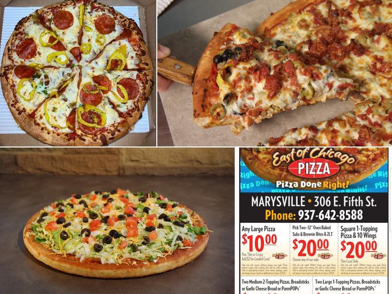 East of Chicago Pizza Marysville Menu