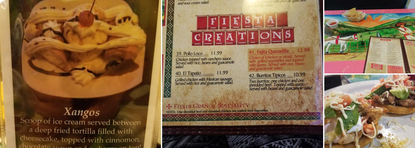 Fiesta Grande Menu