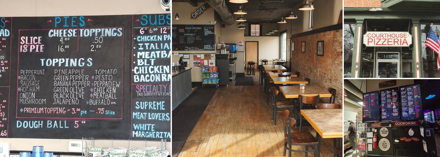 Courthouse Pizzeria Menu