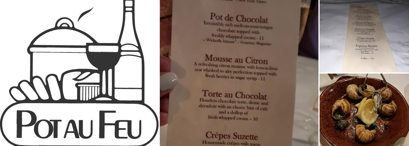 Pot au Feu Menu