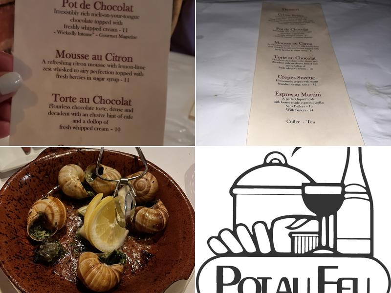 Pot au Feu Menu