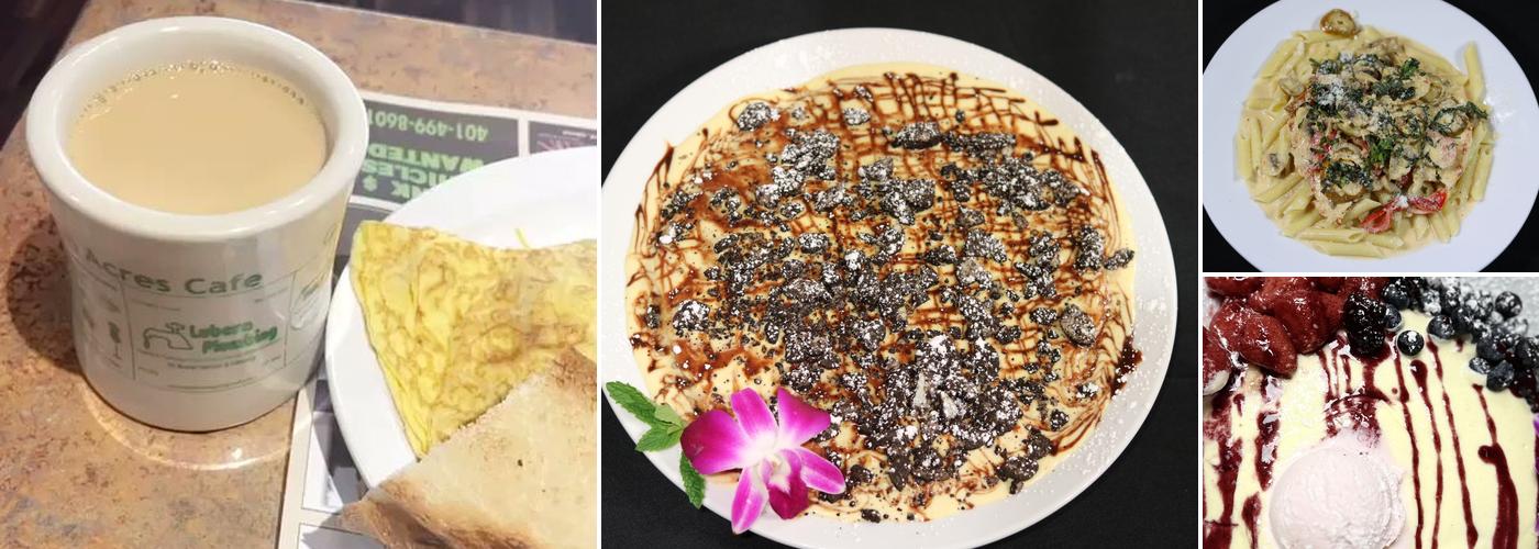 Green Acres Cafe ri Menu