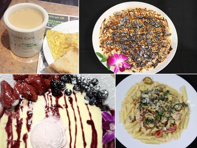 Green Acres Cafe ri Menu