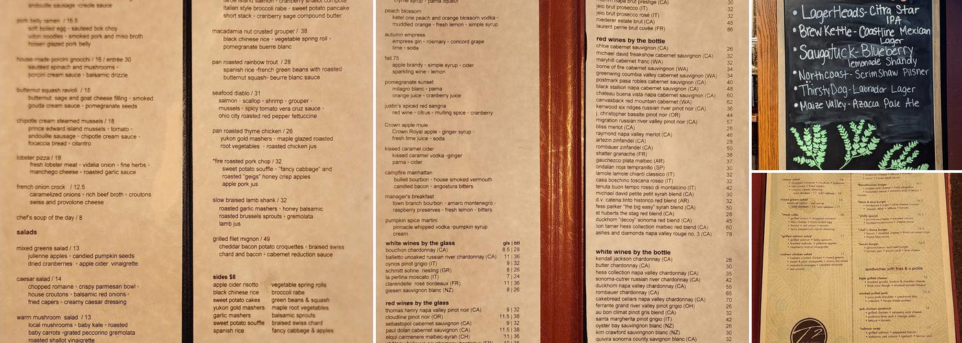 Thyme2 Menu