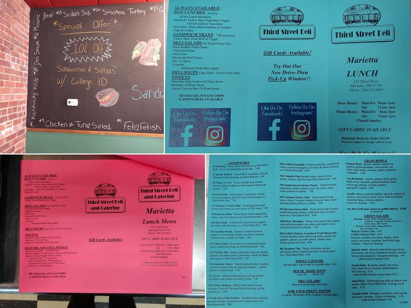 Third Street Deli & Catering Menu