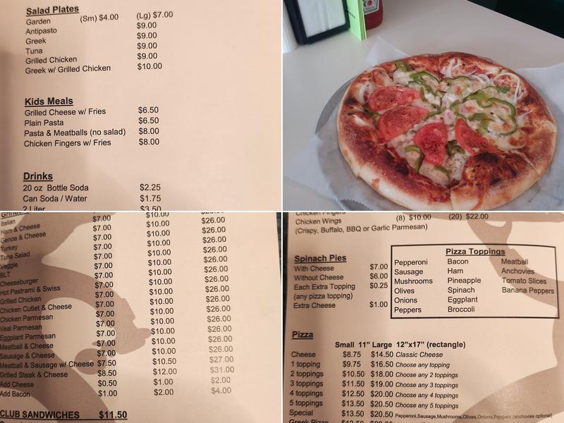 Pizza Plus Menu