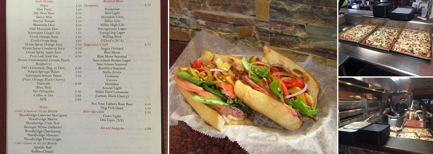 Catanzaro's Pizzeria Cranston Menu